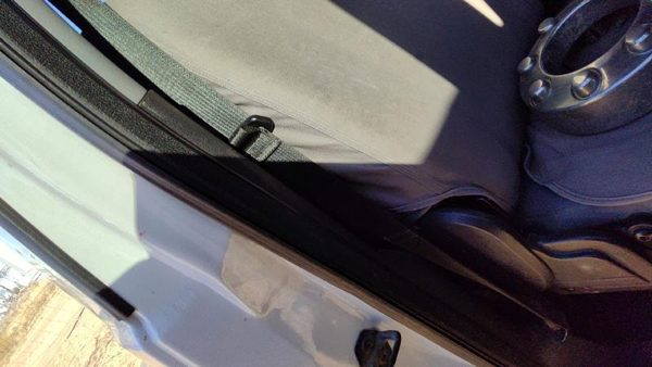 11-16 Ford F250 Passenger Right Rear Seat Belt Retractor Back Crew Cab Gray 3S — photo 5