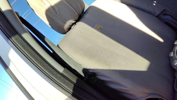 11-16 Ford F250 Passenger Right Rear Seat Belt Retractor Back Crew Cab Gray 3S — photo 2