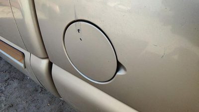 99-07 1500 Fuel Tank Door With Hinge Gas Lid Filler 15U Sandstone 6.5Ft Bed