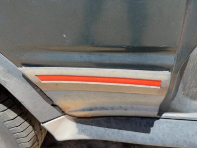 91-94 Ford Explorer 2 Dr Passenger Right Rear Moulding on Quarter Panel OEM