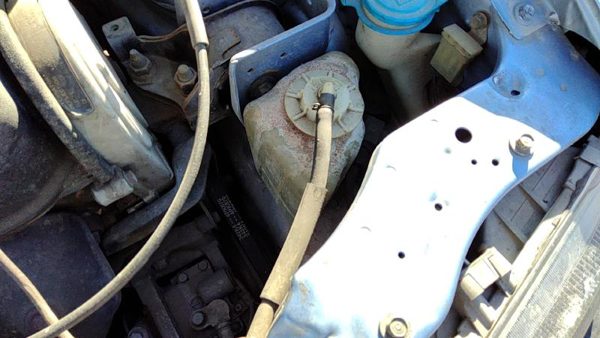 1989-1991 Honda Civic Coolant Reservoir Radiator Overflow Tank Bottle Oem — photo 1