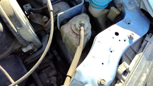 1989-1991 Honda Civic Coolant Reservoir Radiator Overflow Tank Bottle Oem — photo 2
