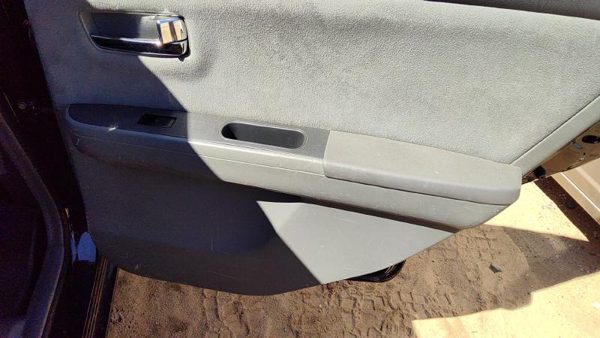 07-09 Sentra Passenger Right Rear Door Trim Panel With Switches Back Black W — photo 6