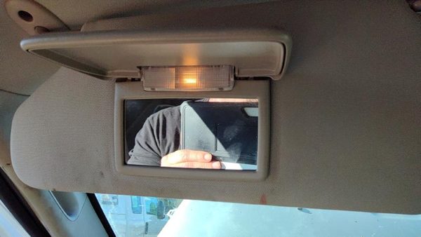 2005-2010 Jeep Grand Cherokee Driver Left Sun Visor Oem Gray D1 1Ak83Bd1Aa — photo 5
