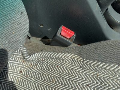1996-2000 Honda Civic Passenger Right Front Seat Belt Buckle Receiver Oem Gray F