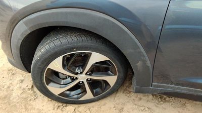 2016 Hyundai Tucson Fender Flare LH Coliseum Grey Z56