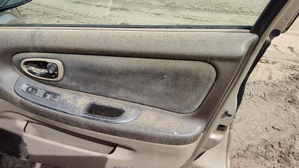 2000-2001 Nissan Maxima Passenger Right Front Door Trim Panel With Switches Tan — photo 2