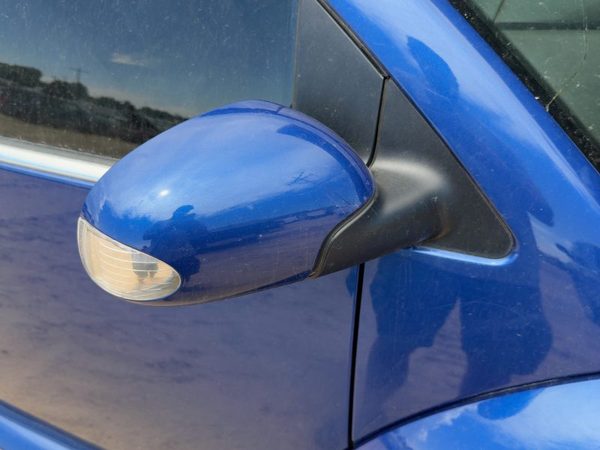 03-09 Beetle Convertible Passenger Right Power Side Mirror Door Mounted Oem Blue — photo 1