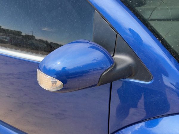 03-09 Beetle Convertible Passenger Right Power Side Mirror Door Mounted Oem Blue — photo 2
