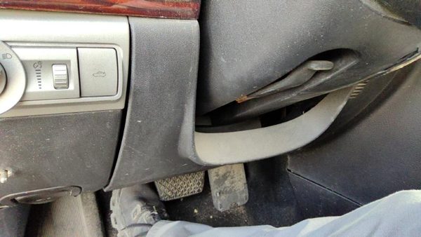 2007-2009 Lincoln Mkz Lower Dash Under Column Knee Bolster Trim Panel Black Mw — photo 1