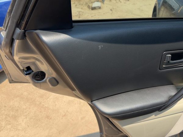 03-04 Fx45 Driver Left Rear Door Trim Panel With Switches Back Willow/Black S — photo 4