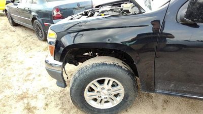 2004-2012 Gmc Canyon Driver Left Front Fender Oem Black 41U 20821151
