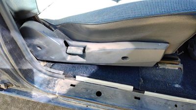 93-95 Nissan Pathfinder Passenger Right Side Seat Trim Panel Oem Blue