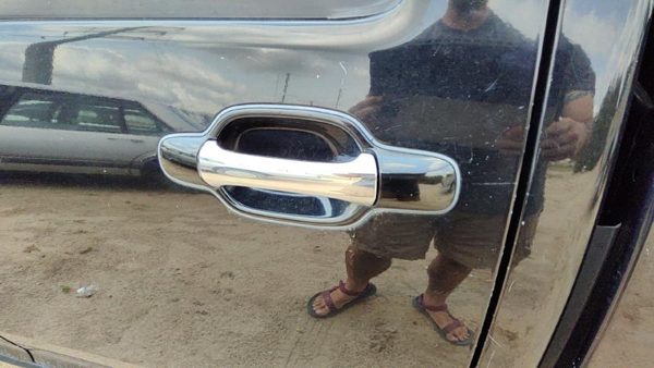 2004-2012 Gmc Canyon Driver Left Rear Outside Door Handle Oem Back Black 41U — photo 1