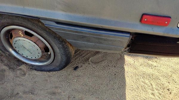 1984-1986 Toyota Camry Driver Left Rear Moulding On Quarter Panel Oem Gray — photo 2