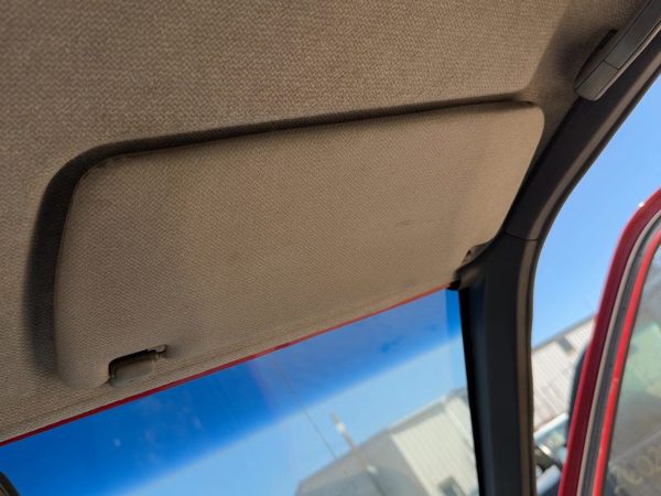 87-95 Nissan Pathfinder Passenger Right Sun Visor OEM Gray — photo 1