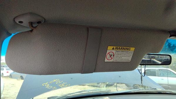 1997-2003 Ford F150 Driver Left Sun Visor Oem Gray — photo 2