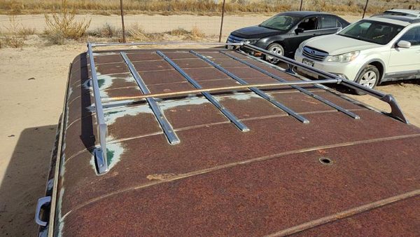 84 Jeep Grand Wagoneer Complete Luggage Rack Assembly Roof Rails With Cross Bars — photo 2