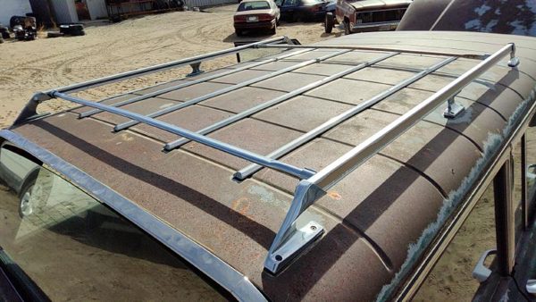 84 Jeep Grand Wagoneer Complete Luggage Rack Assembly Roof Rails With Cross Bars — photo 3