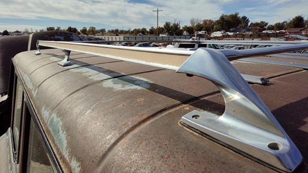 84 Jeep Grand Wagoneer Complete Luggage Rack Assembly Roof Rails With Cross Bars — photo 7