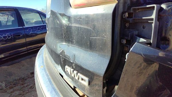 2009 GMC Acadia Trunk/decklid/hatch/tailgate 58U Carbon Black 20965239 — photo 6