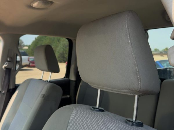 02 Dodge Ram 1500 Pair Of Front Headrests Oem Left Right Set Seat Dark Gray V9Dv — photo 1