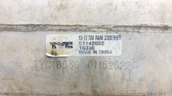 13-18 Dodge Ram 4500 Intercooler 6.7L Turbo Cummins Oem — photo 9
