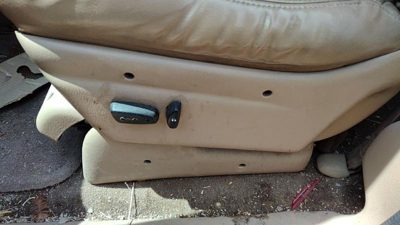00 Town & Country Driver Left Side Power Seat Switch With Trim Panel Oem Tan