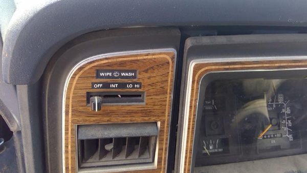 1990 Ford E150 Van Econoline Windshield Wiper Switch Assembly Control Head Dash — photo 2