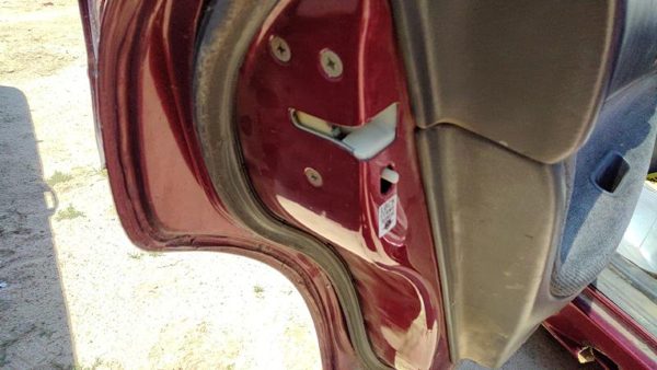 1994-1997 Honda Accord Driver Left Rear Door Latch With Rods/Cables Oem Back — photo 4