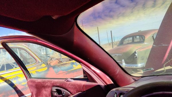 1995-1999 Chevy Lumina Driver Left A Pillar Trim Windshield Post Panel Oem Red — photo 2