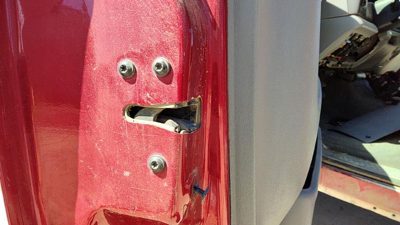 1999-2007 F250 Super Duty Driver Left Front Door Latch With Rods/Cables Oem