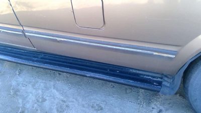 1995 Chevy Astro Driver Left Rear Moulding On Quarter Panel Oem Brown Forward