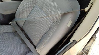 2008-2015 Nissan Rogue Driver Left Front Seat Belt Retractor Oem Shoulder Gray K