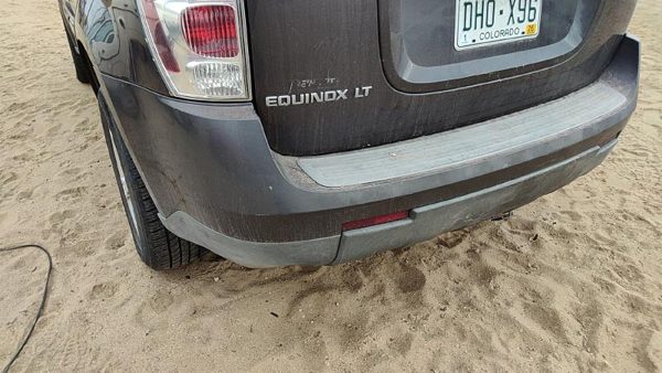 2007-2009 Chevy Equinox Rear Bumper Cover Assembly Oem Back Granite Gray 44U — photo 5