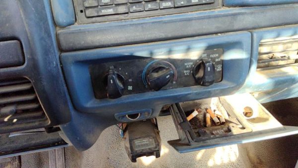 1996 Ford F350 Dash Panel Blue — photo 2