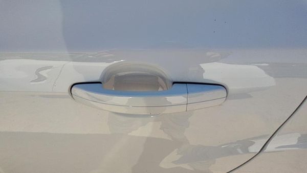 2012-2018 Ford Focus Driver Left Rear Outside Door Handle Oem Back White Yz — photo 2