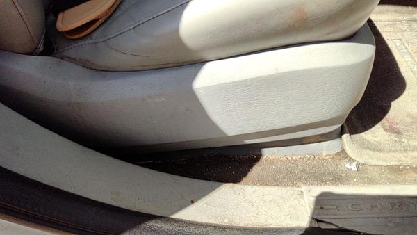 2007-2008 Chrysler Pacifica Passenger Right Side Seat Trim Panel Oem Gray Da — photo 2