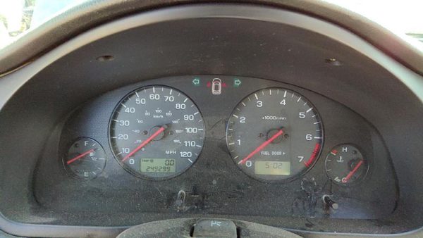 2001-2002 Subaru Legacy Speedometer Cluster Instrument Gauges Panel Oem Dash Mt — photo 2