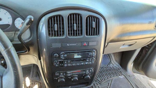05-07 Caravan Trim Bezel Around Radio Surround Dash Panel Oem Slate Gray D5 — photo 2