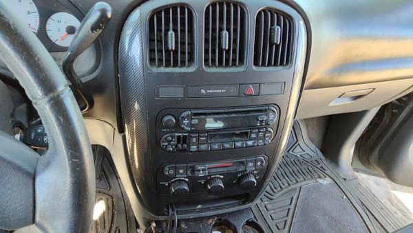 05-07 Caravan Trim Bezel Around Radio Surround Dash Panel Oem Slate Gray D5 — photo 3