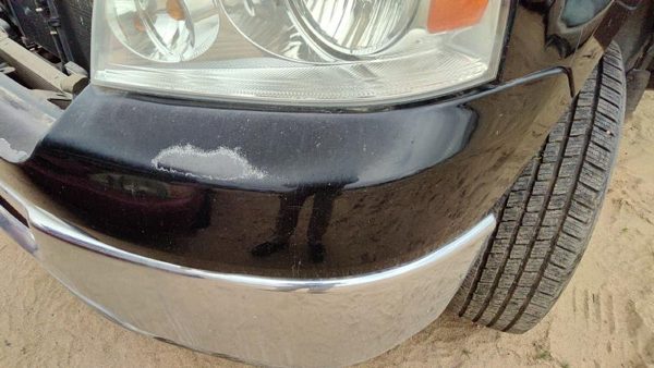 2006-2007 Ford F150 Front Bumper Upper Section Only Plastic Oem Black Ua — photo 2