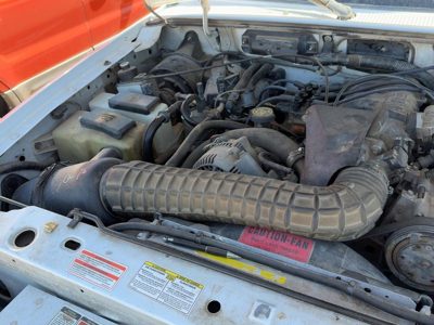 95-96 Ranger Complete Air Intake Cleaner Filter Box Housing With Tube Oem 4.0L
