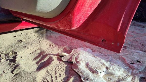 2007 Chevrolet Cobalt Rear Door RH 74U Victory Red 25830160 — photo 8