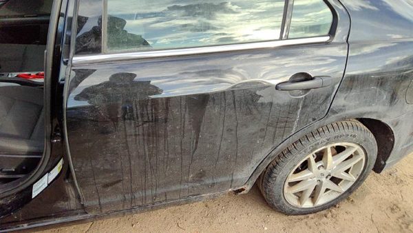 2011 Ford Fusion Rear Door LH Black Uh — photo 3