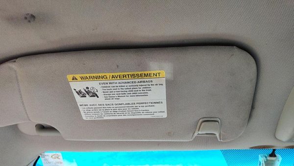 2010-2012 Ford Fusion Driver Left Sun Visor Oem Ae5Z5404105Aa — photo 3