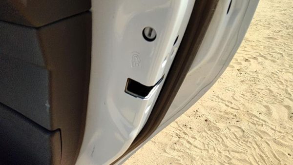 2012-2018 Ford Focus Passenger Right Rear Door Latch With Rods/Cables Oem Back — photo 3