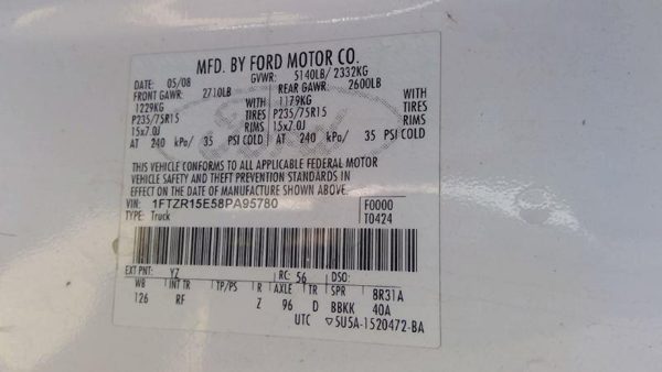 2008 Ford Ranger — vehicle photo 8