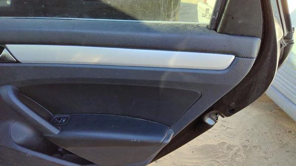 12-19 Vw Passat Passenger Right Rear Door Trim Panel With Switches Back Black Tb — photo 2