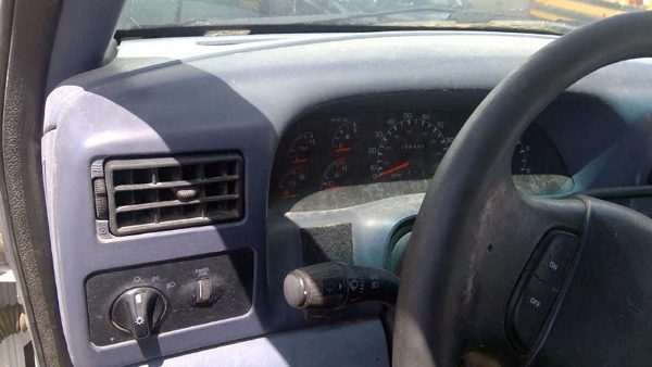 1999 Ford F250 Super Duty Trim Bezel Around Spedometer Dash Surround Panel Blue — photo 3